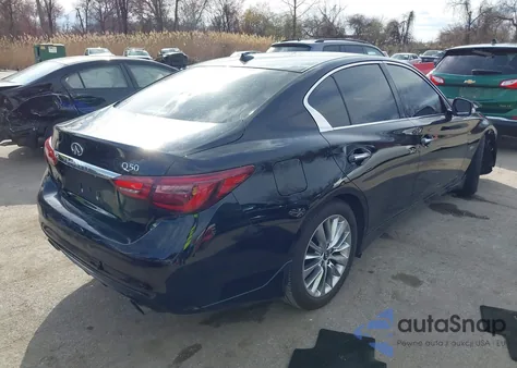 2019 Infiniti Q50 3.0T Luxe из США, поврежденный, VIN JN1EV7AR3KM556525